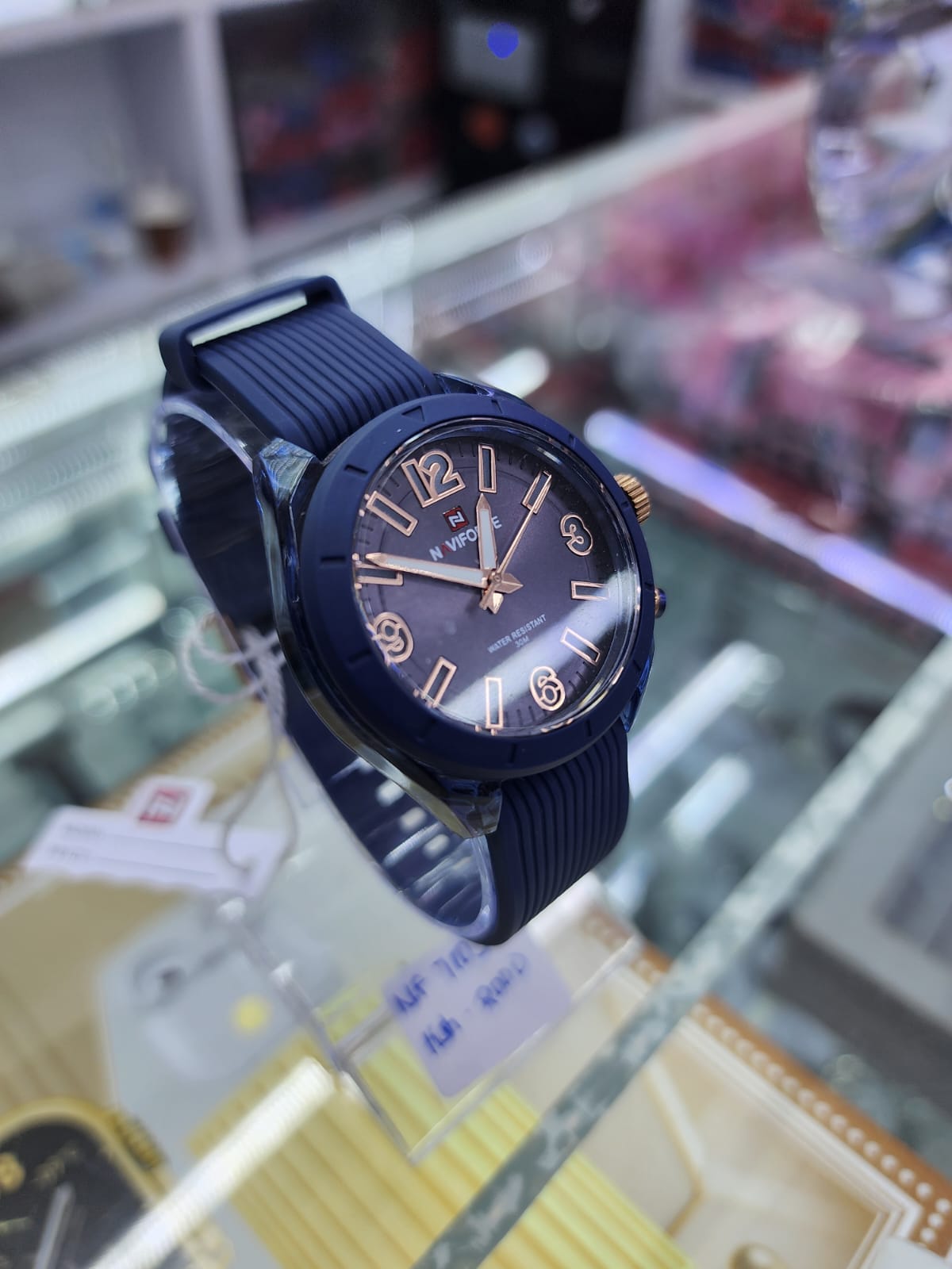 Woman Naviforce Rubber Strap Watches