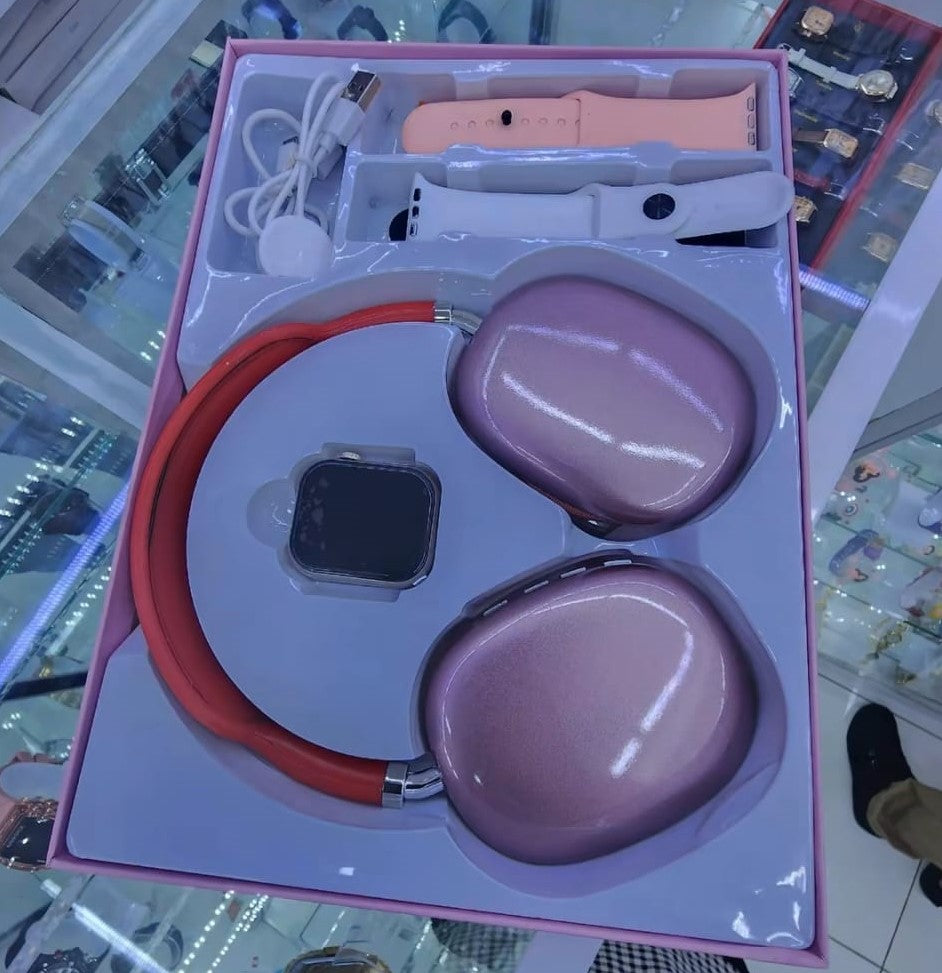 Smartwatch & Headphones Gift Set